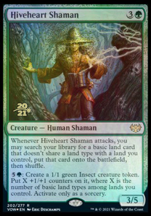 Hiveheart Shaman [Innistrad: Crimson Vow Prerelease Promos] | Arkham Games and Comics