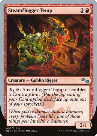 Steamflogger Temp [Unstable] | Arkham Games and Comics
