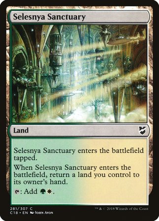 Selesnya Sanctuary [Commander 2018] | Arkham Games and Comics