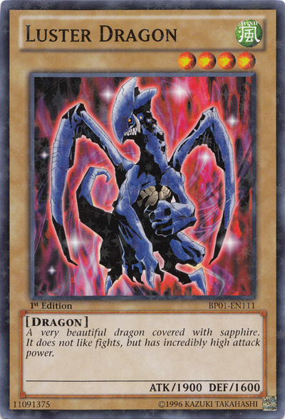 Luster Dragon [BP01-EN111] Starfoil Rare | Arkham Games and Comics