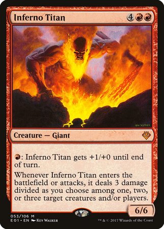 Inferno Titan [Archenemy: Nicol Bolas] | Arkham Games and Comics