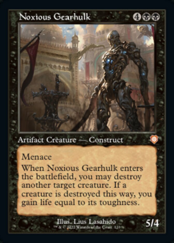 Noxious Gearhulk (Retro) [The Brothers' War Commander] | Arkham Games and Comics