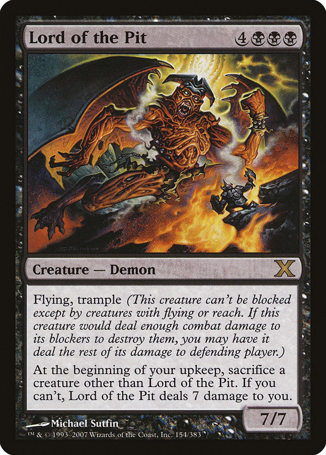 Lord of the Pit [Tenth Edition] | Arkham Games and Comics