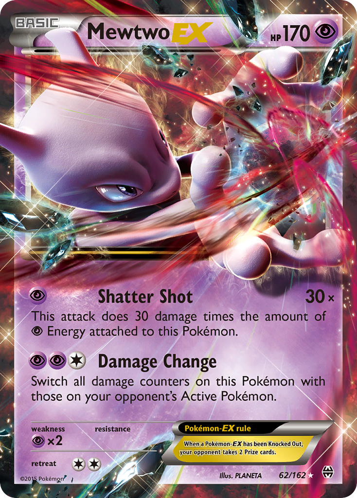 Mewtwo EX (62/162) [XY: BREAKthrough] | Arkham Games and Comics