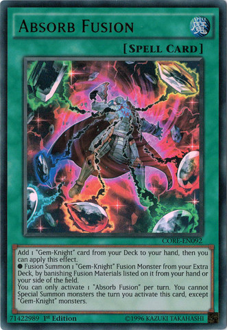 Absorb Fusion [CORE-EN092] Ultra Rare | Arkham Games and Comics