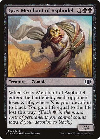 Gray Merchant of Asphodel [Commander 2014] | Arkham Games and Comics