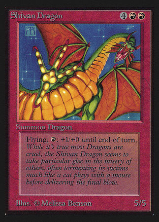 Shivan Dragon (IE) [Intl. Collectors’ Edition] | Arkham Games and Comics