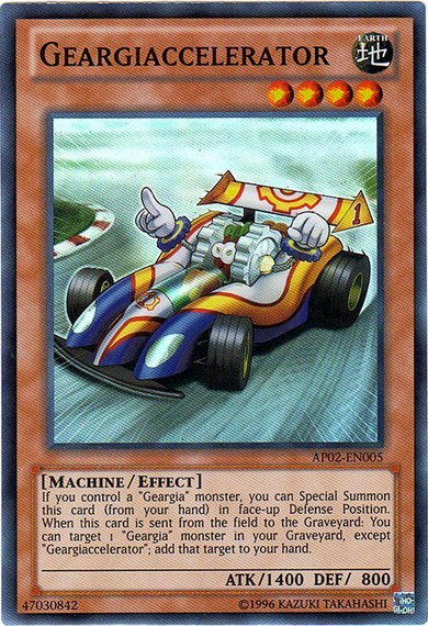 Geargiaccelerator [AP02-EN005] Super Rare | Arkham Games and Comics