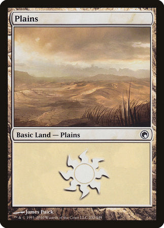 Plains (232) [Scars of Mirrodin] | Arkham Games and Comics