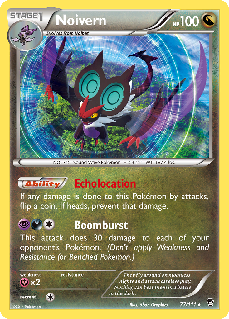 Noivern (77/111) [XY: Furious Fists] | Arkham Games and Comics