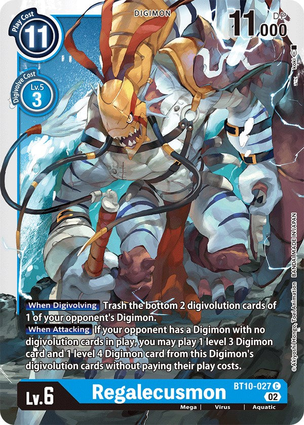 Regalecusmon [BT10-027] [Xros Encounter] | Arkham Games and Comics