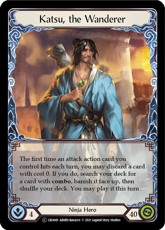 Katsu, the Wanderer [U-CRU045] (Crucible of War Unlimited)  Unlimited Normal | Arkham Games and Comics