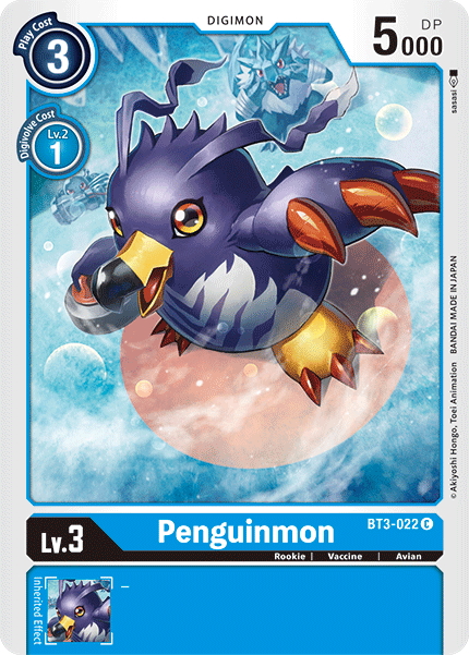 Penguinmon [BT3-022] [Release Special Booster Ver.1.5] | Arkham Games and Comics