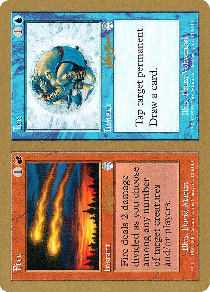 Fire // Ice (Sim Han How) [World Championship Decks 2002] | Arkham Games and Comics