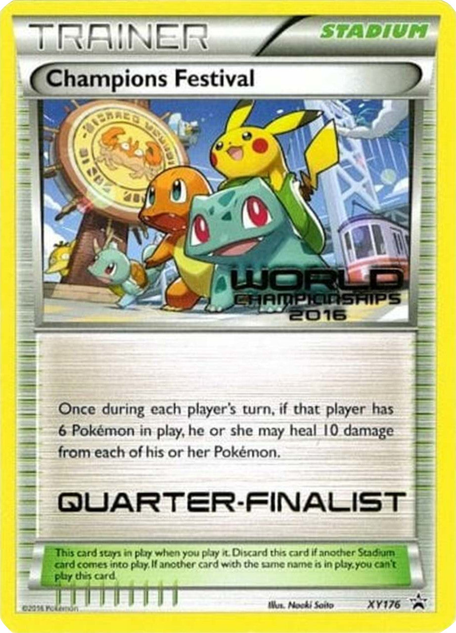 Champions Festival (XY176) (2016 Quarter Finalist) [XY: Black Star Promos] | Arkham Games and Comics