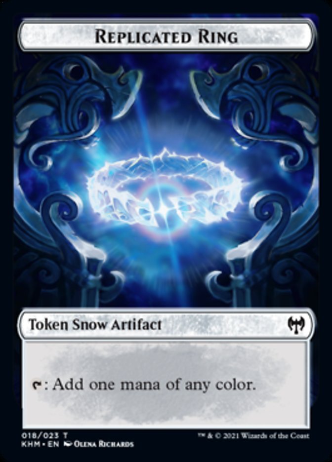 Replicated Ring Token [Kaldheim] | Arkham Games and Comics
