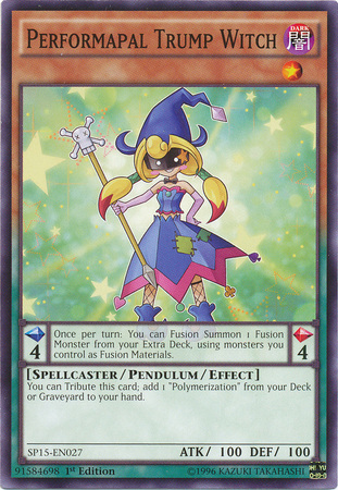 Performapal Trump Witch [SP15-EN027] Common | Arkham Games and Comics