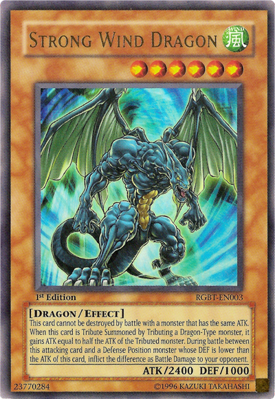 Strong Wind Dragon [RGBT-EN003] Ultra Rare | Arkham Games and Comics