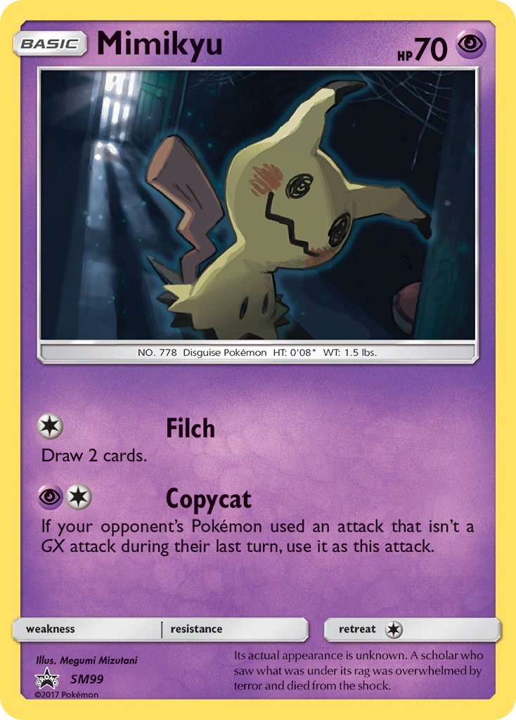 Mimikyu (SM99) [Sun & Moon: Black Star Promos] | Arkham Games and Comics