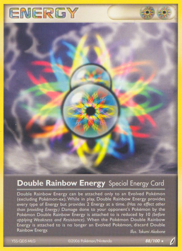 Double Rainbow Energy (88/100) [EX: Crystal Guardians] | Arkham Games and Comics