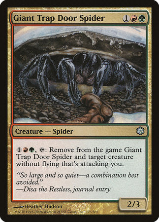 Giant Trap Door Spider [Coldsnap Theme Decks] | Arkham Games and Comics