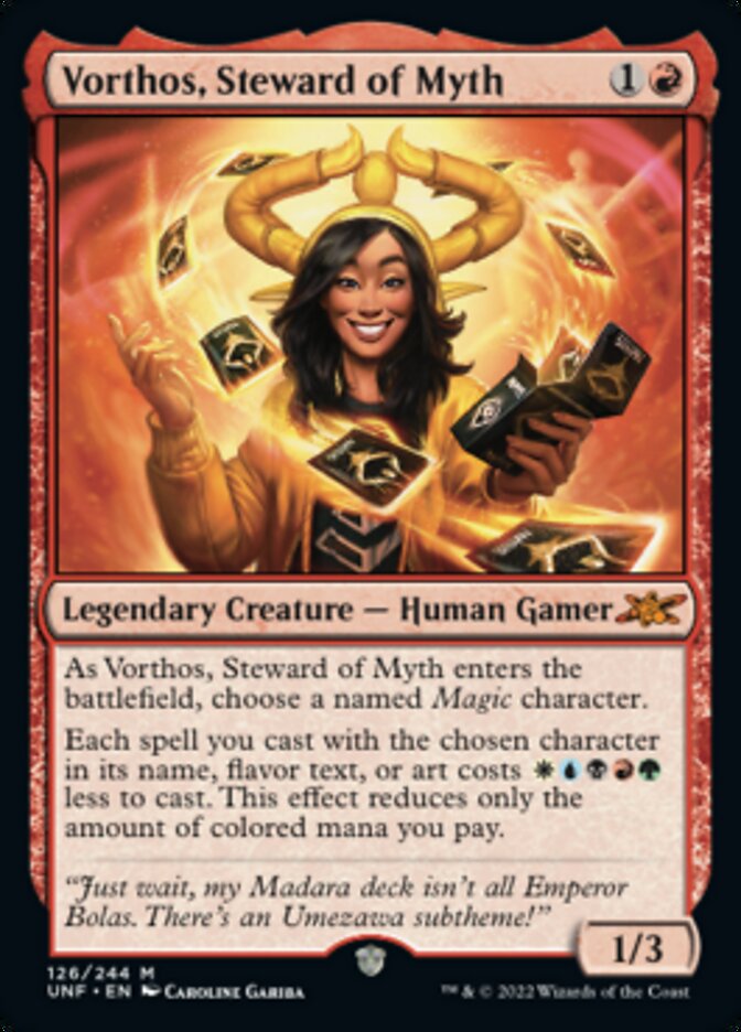 Vorthos, Steward of Myth [Unfinity] | Arkham Games and Comics