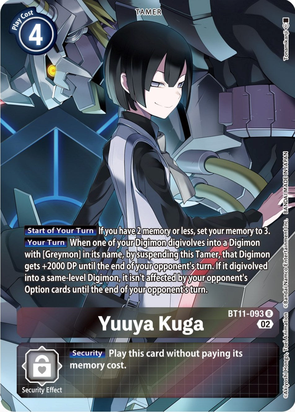 Yuuya Kuga [BT11-093] (Alternate Art) [Dimensional Phase] | Arkham Games and Comics