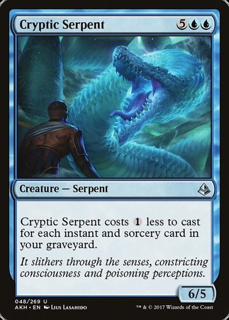 Cryptic Serpent [Amonkhet] | Arkham Games and Comics