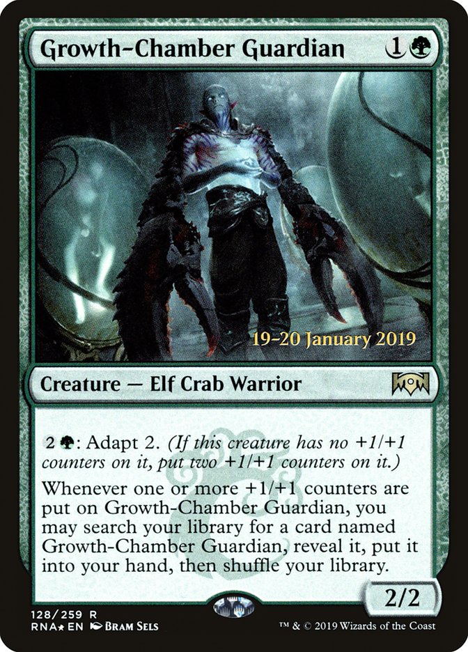 Growth-Chamber Guardian [Ravnica Allegiance Prerelease Promos] | Arkham Games and Comics