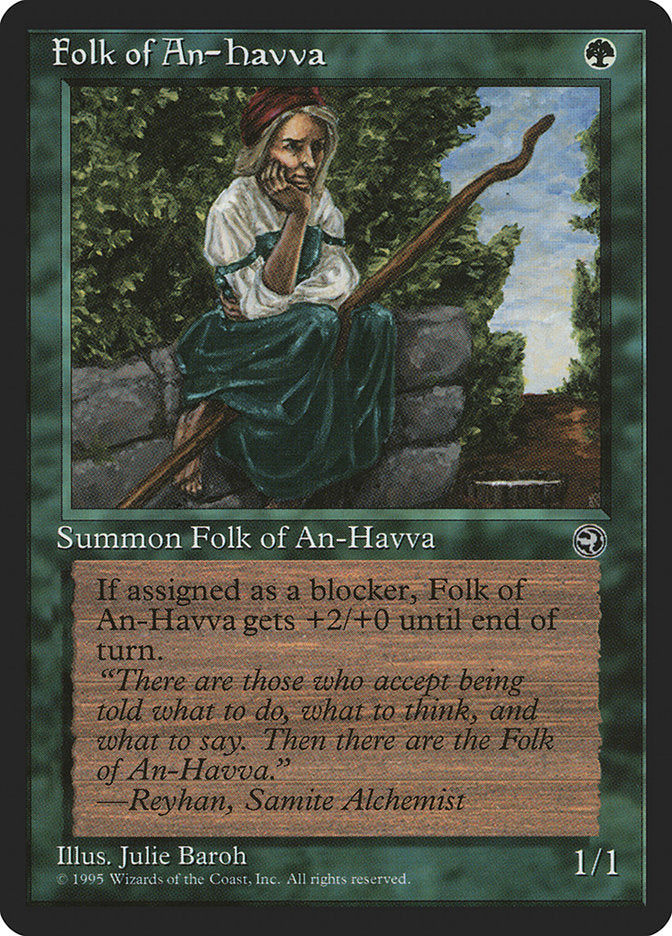 Folk of An-Havva (Reyhan Flavor Text) [Homelands] | Arkham Games and Comics