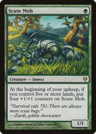 Scute Mob [Zendikar] | Arkham Games and Comics