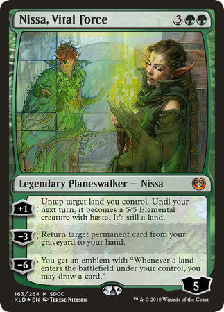 Nissa, Vital Force (SDCC 2018 EXCLUSIVE) [San Diego Comic-Con 2018] | Arkham Games and Comics