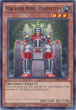 Machine King Prototype [BP03-EN019] Shatterfoil Rare | Arkham Games and Comics