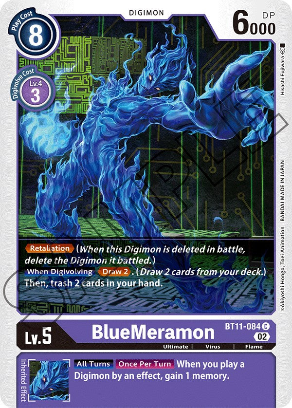 BlueMeramon [BT11-084] [Dimensional Phase] | Arkham Games and Comics