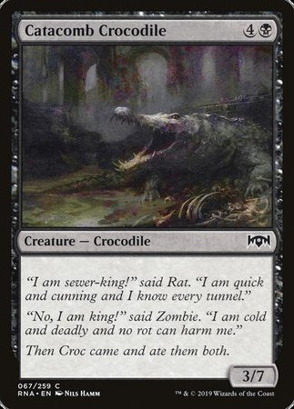 Catacomb Crocodile [Ravnica Allegiance] | Arkham Games and Comics