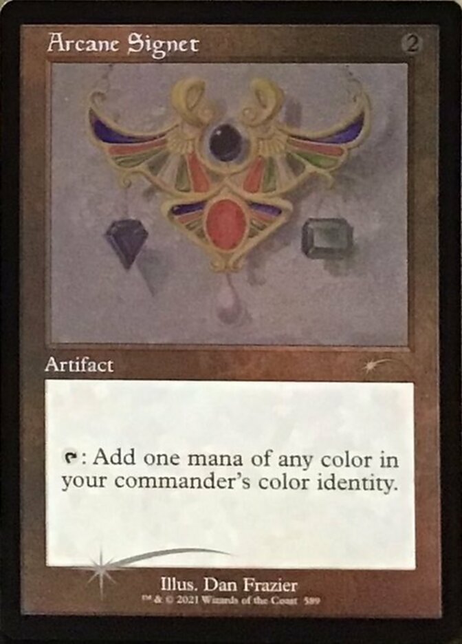 Arcane Signet (Retro) (Foil Etched) [Secret Lair Drop Promos] | Arkham Games and Comics