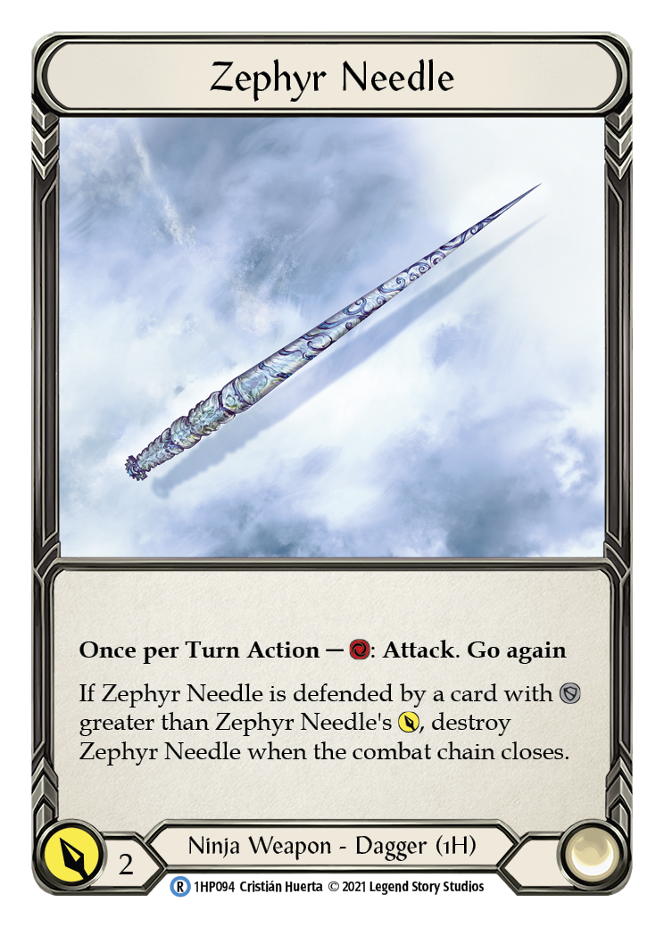 Zephyr Needle (Right) [1HP094] (History Pack 1) | Arkham Games and Comics