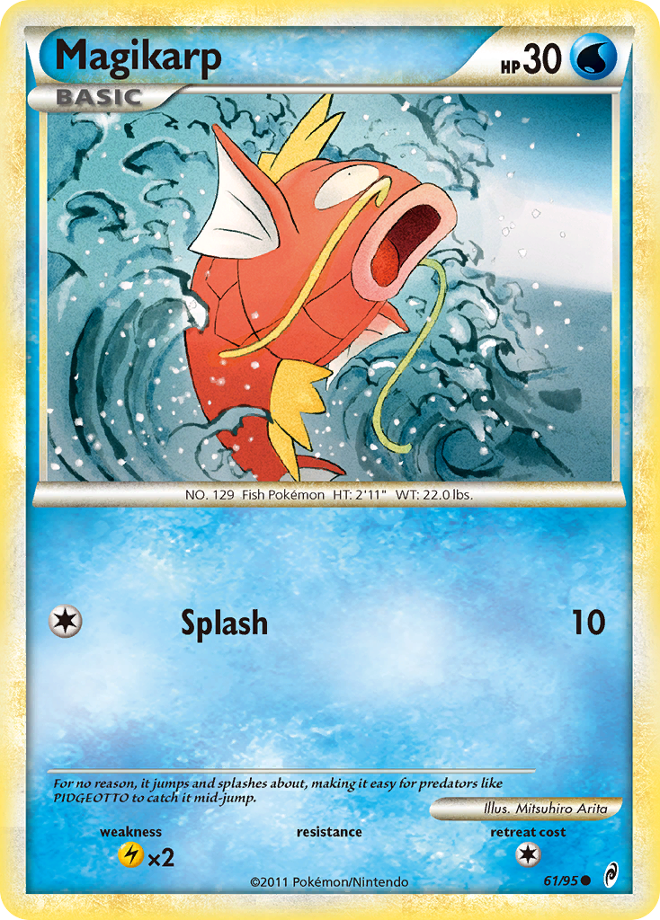 Magikarp (61/95) [HeartGold & SoulSilver: Call of Legends] | Arkham Games and Comics