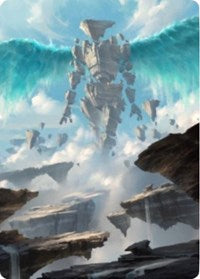 Celestial Colonnade Art Card [Zendikar Rising Art Series] | Arkham Games and Comics