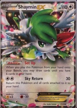 Shaymin EX (77/108) (Black Dragon - Shuntu Sadahiro) [World Championships 2016] | Arkham Games and Comics