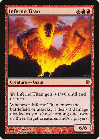 Inferno Titan [Commander 2013] | Arkham Games and Comics