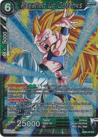 Psyched Up Gotenks (Foil) (EX01-07) [Mighty Heroes] | Arkham Games and Comics