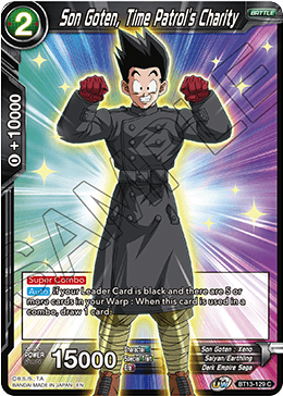 Son Goten, Time Patrol's Charity (Common) [BT13-129] | Arkham Games and Comics
