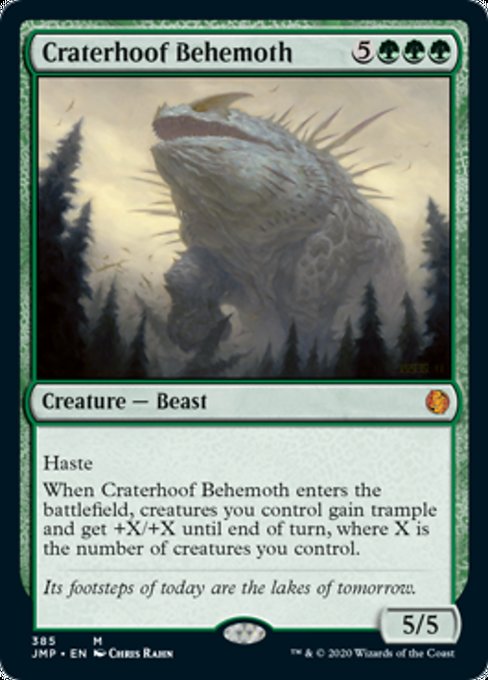 Craterhoof Behemoth [Jumpstart] | Arkham Games and Comics