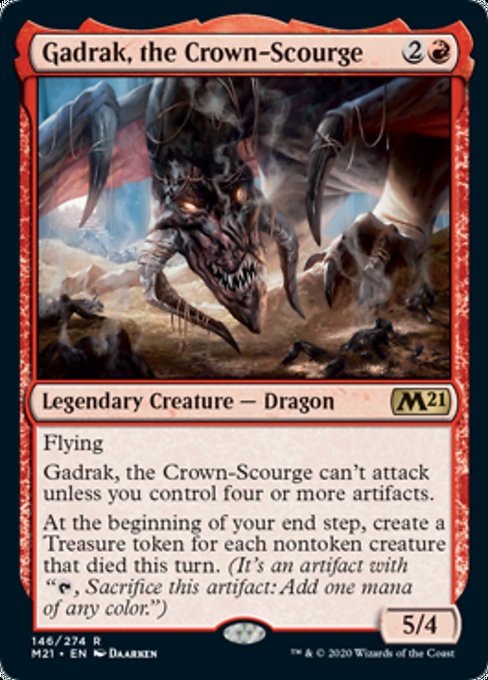 Gadrak, the Crown-Scourge [Core Set 2021] | Arkham Games and Comics