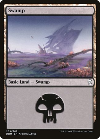 Swamp (259) [Dominaria] | Arkham Games and Comics