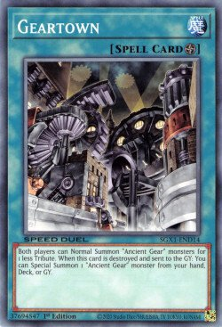 Geartown [SGX1-END14] Common | Arkham Games and Comics