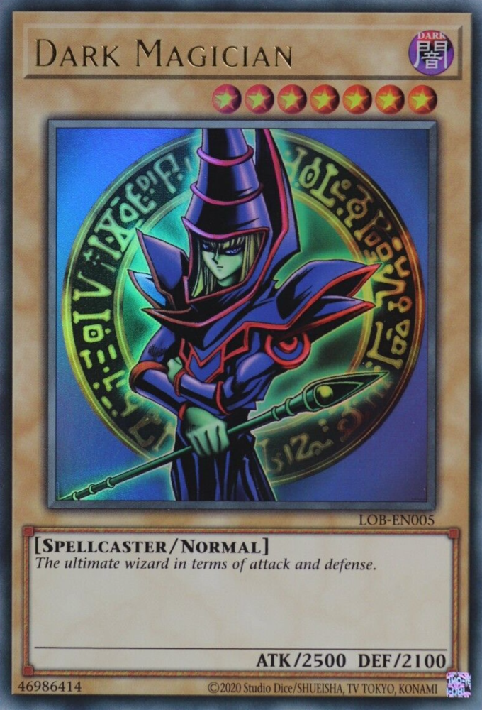 Dark Magician (25th Anniversary) [LOB-EN005] Ultra Rare | Arkham Games and Comics