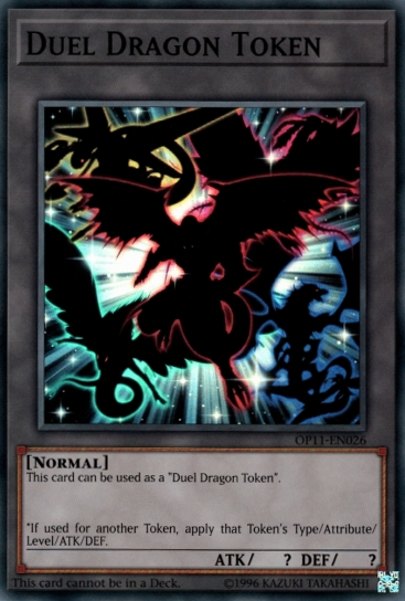 Duel Dragon Token [OP11-EN026] Super Rare | Arkham Games and Comics