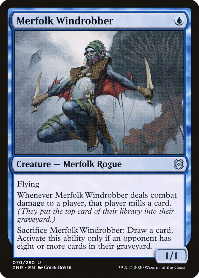 Merfolk Windrobber [Zendikar Rising] | Arkham Games and Comics